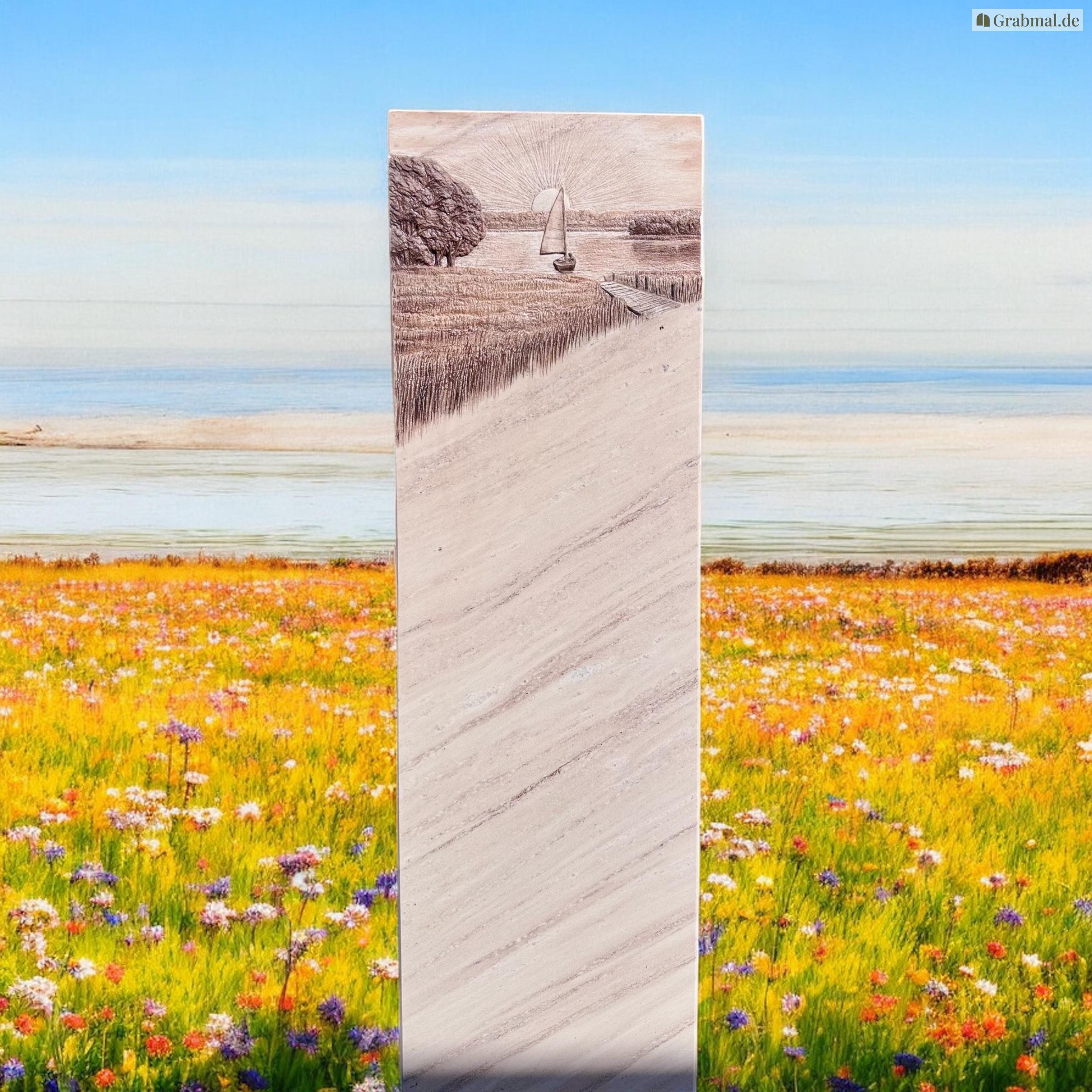 Grabstein Einzelstein Stele 0807 – Bild 3