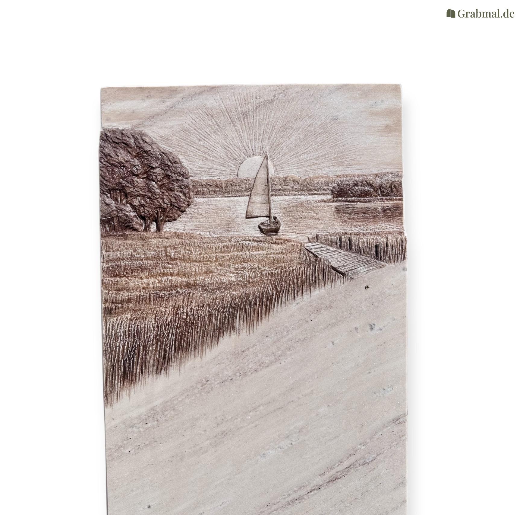 Grabstein Einzelstein Stele 0807 – Bild 5