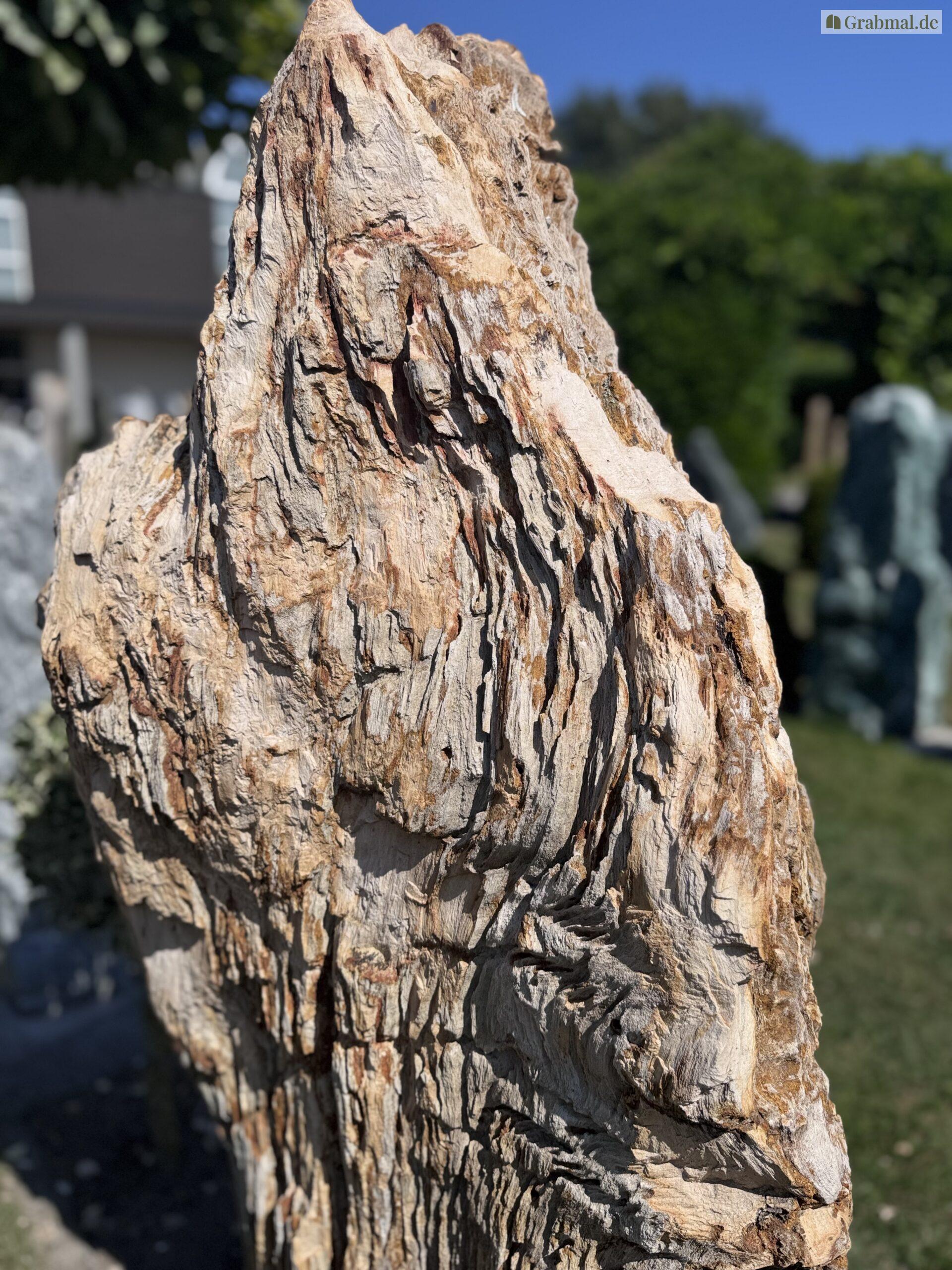 Grabstein Felsen Einzelstein Stele 0639 – Bild 4