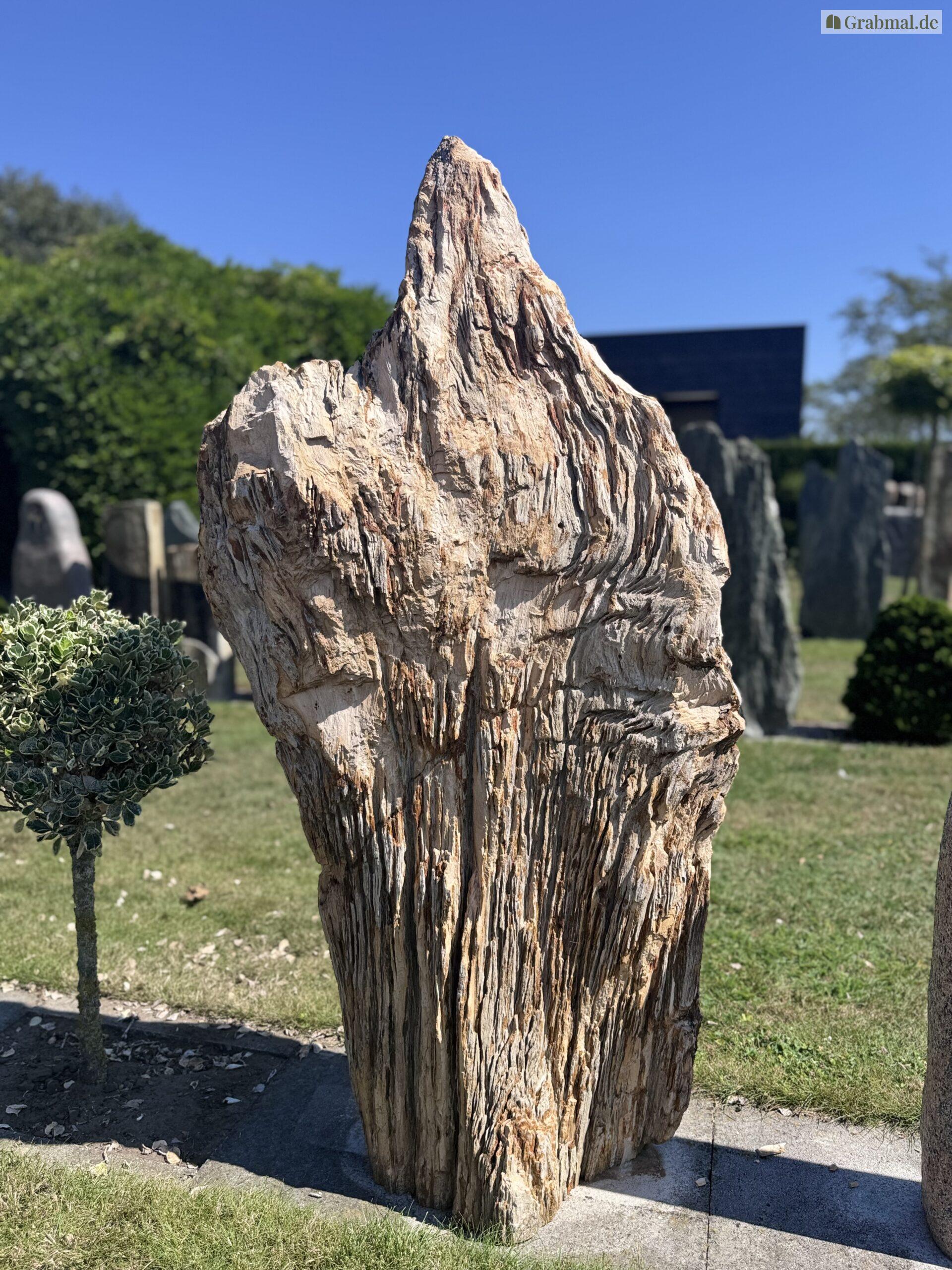 Grabstein Felsen Einzelstein Stele 0639 – Bild 5